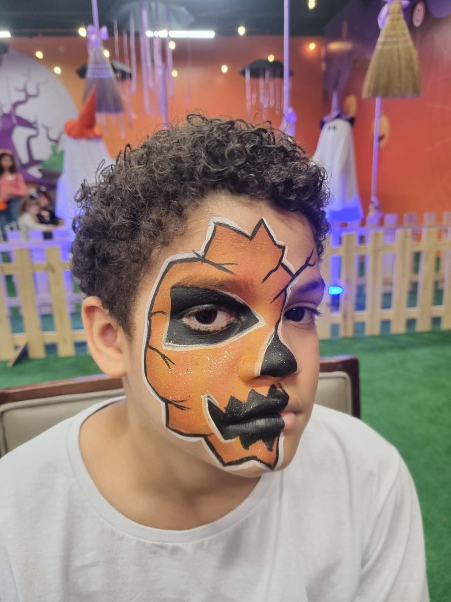 Maquiagem artística de Halloween